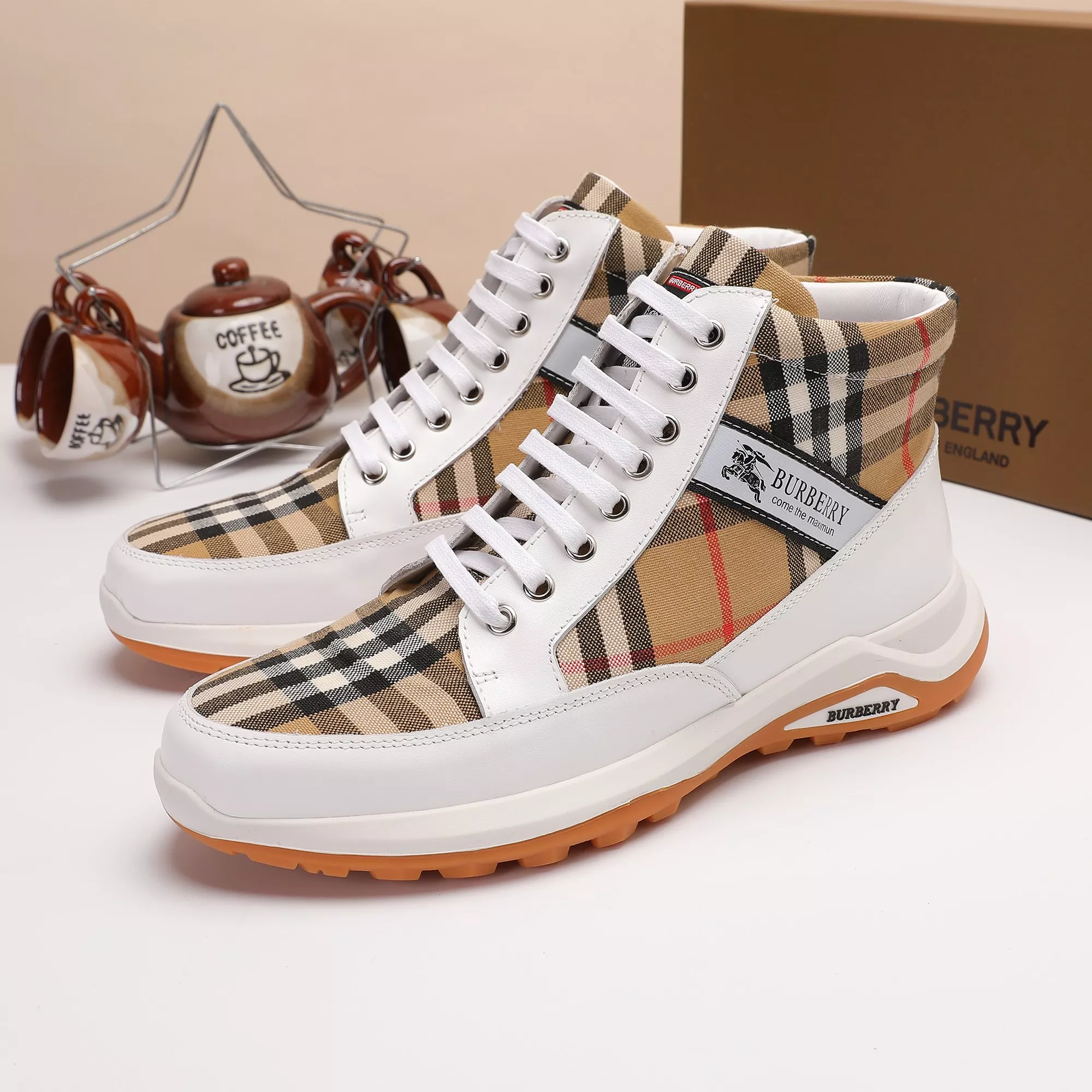 burberry high tops chaussures pour homme s_1273a664